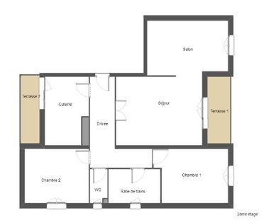 Appartement a vendre Corte 20250 Haute-Corse 77 m2  231880 euros
