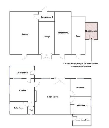 Maison a vendre Beaumont-sur-Sarthe 72170 Sarthe 71 m2 3 pièces 82608 euros