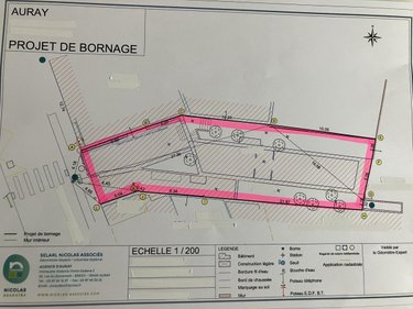 Terrain a batir a vendre Auray 56400 Morbihan 373 m2  450640 euros