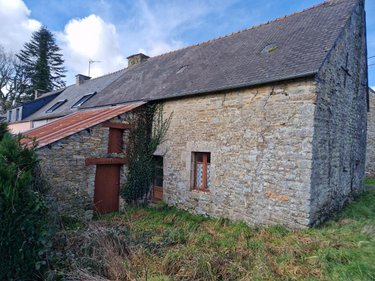 Maison a vendre Sérent 56460 Morbihan 80 m2 6 pièces 126000 euros