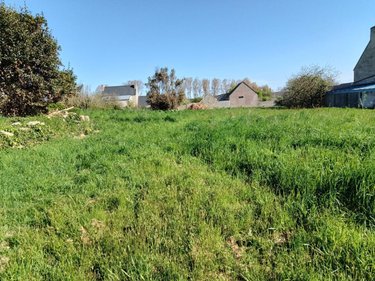 Terrain a batir a vendre Pouldreuzic 29710 Finistère 1000 m2  76100 euros