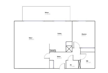Appartement a vendre Versonnex 01210 Ain 52 m2 2 pièces 260000 euros