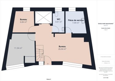 Fonds et murs commerciaux a vendre Maubeuge 59600 Nord 98 m2  363700 euros