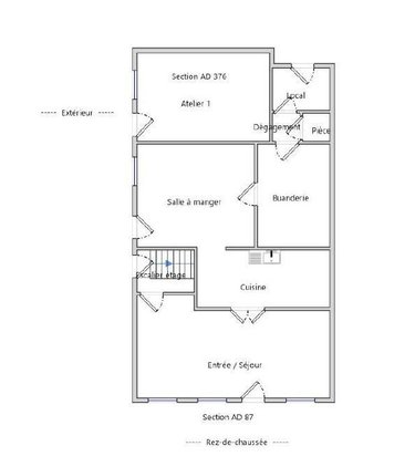 Maison a vendre Sceaux-du-Gâtinais 45490 Loiret 150 m2  95600 euros