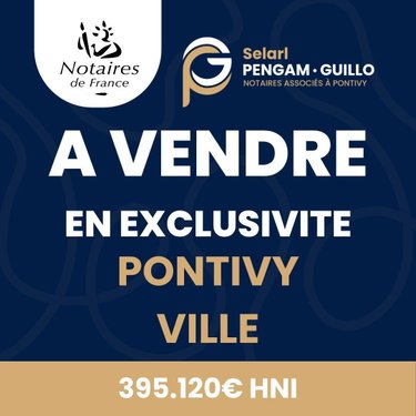 Maison a vendre Pontivy 56300 Morbihan 168 m2 5 pièces 395120 euros