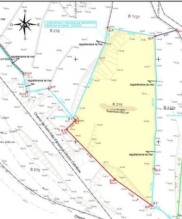Terrain a batir a vendre Lieuran-Cabrières 34800 Hérault 1030 m2  135000 euros