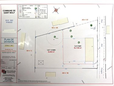 Terrain a batir a vendre Saint-Molf 44350 Loire-Atlantique 933 m2  183750 euros