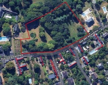 Terrain a batir a vendre Saint-Cyr-sur-Loire 37540 Indre-et-Loire 1839 m2  393300 euros