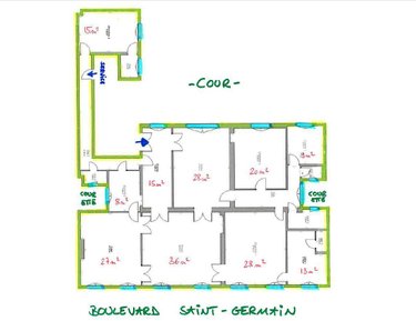 Appartement a vendre Paris 7e arrondissement 75007 Paris 230 m2 6 pièces 3300000 euros