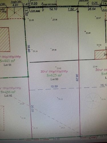 Terrain a batir a vendre La Limouzinière 44310 Loire-Atlantique 625 m2  74000 euros