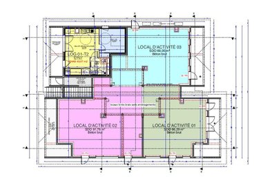 Location fonds et murs commerciaux Viriat 01440 Ain 227 m2  2070 euros
