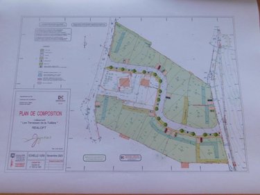 Terrain a batir a vendre Jujurieux 01640 Ain 550 m2  85000 euros