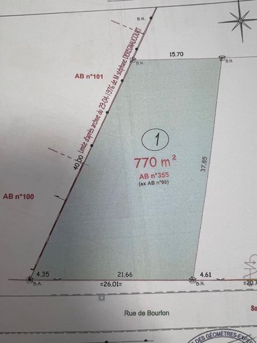 Terrain a batir a vendre Raillencourt-Sainte-Olle 59554 Nord 770 m2  83800 euros