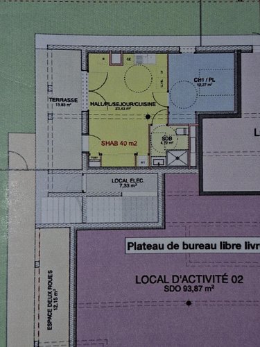 Location appartement Viriat 01440 Ain 40 m2  525 euros