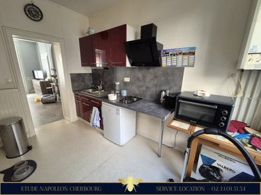Location appartement Cherbourg-en-Cotentin 50100 Manche 43 m2 1 pièce 455 euros