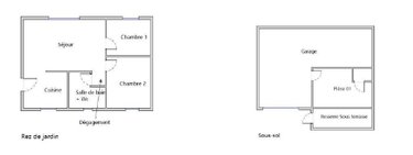 Maison a vendre La Chapelle-sur-Aveyron 45230 Loiret 52 m2 3 pièces 79900 euros