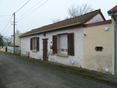 Maison a vendre Roisel 80240 Somme 72 m2 3 pièces 53000 euros