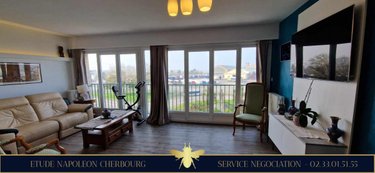 Appartement a vendre Cherbourg-en-Cotentin 50100 Manche 77 m2 3 pièces 356600 euros