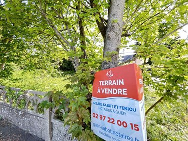 Terrain a batir a vendre Guer 56380 Morbihan 700 m2  47000 euros