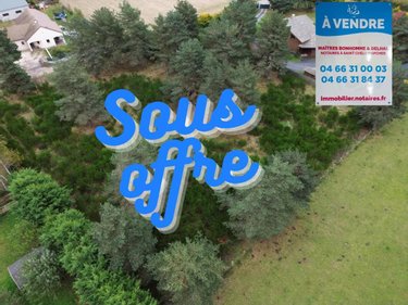 Terrain a batir a vendre Saint-Chély-d'Apcher 48200 Lozère 4849 m2  99000 euros