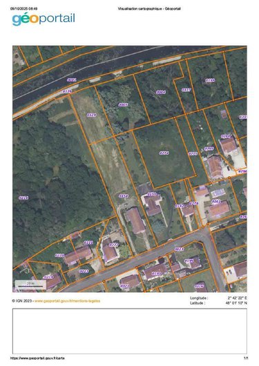 Terrain a batir a vendre Châlette-sur-Loing 45120 Loiret 2279 m2  48900 euros