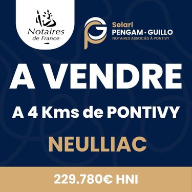 Maison a vendre Neulliac 56300 Morbihan 122 m2 5 pièces 229780 euros