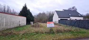 Terrain a batir a vendre Ribécourt-Dreslincourt 60170 Oise 1346 m2  69250 euros