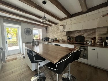 Maison a vendre Crouzilles 37220 Indre-et-Loire 88 m2 4 pièces 185500 euros