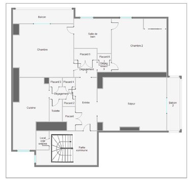 Appartement a vendre Tours 37000 Indre-et-Loire 100 m2 3 pièces 312720 euros
