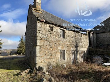 Maison a vendre La Fage-Montivernoux 48310 Lozère 71 m2 5 pièces 50000 euros