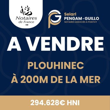 Maison a vendre Plouhinec 56680 Morbihan 115 m2 6 pièces 294628 euros