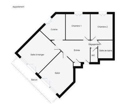 Appartement a vendre Angers 49000 Maine-et-Loire 88 m2 4 pièces 346350 euros