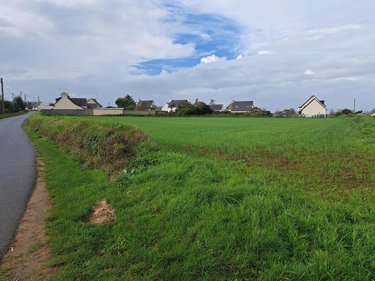 Terrain a batir a vendre Lanmodez 22610 Côtes-d'Armor 1065 m2  78550 euros
