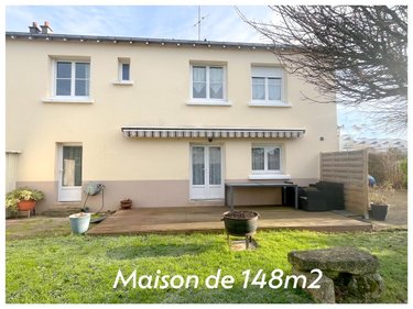 Maison a vendre Avrillé 49240 Maine-et-Loire 148 m2 6 pièces 306000 euros