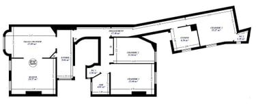 Appartement a vendre Paris 9e arrondissement 75009 Paris 118 m2 5 pièces 1358500 euros