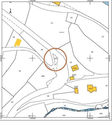 Terrains de loisirs bois etangs a vendre La Hague 50440 Manche 2331 m2  1700 euros