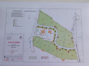 Terrain a batir a vendre Jujurieux 01640 Ain 610 m2  82000 euros