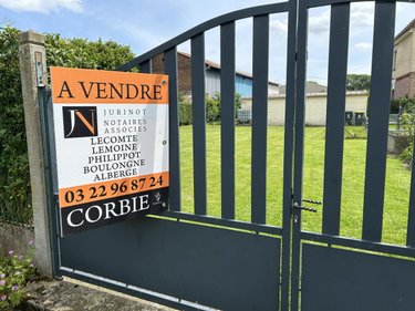 Terrain a batir a vendre Ville-sur-Ancre 80300 Somme 524 m2  29000 euros