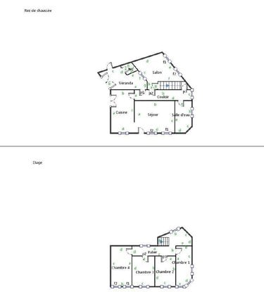 Maison a vendre Écourt-Saint-Quentin 62860 Pas-de-Calais 150 m2 7 pièces 131875 euros