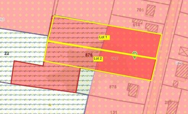 Terrain a batir a vendre Vimory 45700 Loiret 2300 m2  54000 euros