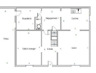 Maison a vendre Rouessé-Fontaine 72610 Sarthe 127 m2 6 pièces 234900 euros