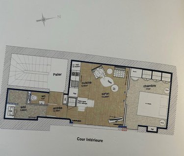 Location appartement La Rochelle 17000 Charente-Maritime 31 m2 2 pièces 725 euros