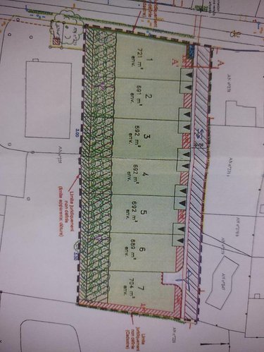 Terrain a batir a vendre Cossé-le-Vivien 53230 Mayenne 692 m2  52814 euros