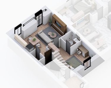 Appartement a vendre Laval 53000 Mayenne 37 m2  73600 euros