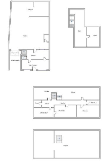 Immeuble a vendre Cambrai 59400 Nord 589 m2  390000 euros