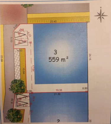 Terrain a batir a vendre Berné 56240 Morbihan 559 m2  31483 euros