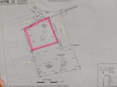 Terrain a batir a vendre Le Bec-Thomas 27370 Eure 1507 m2  68900 euros