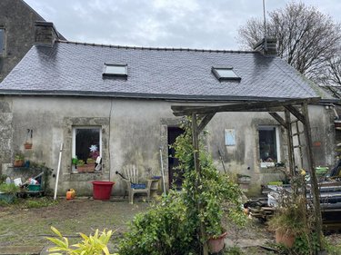 Maison a vendre Lanvénégen 56320 Morbihan 60 m2  80156 euros