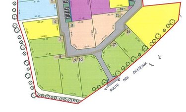 Terrain a batir a vendre Combrit 29120 Finistère 427 m2  85430 euros