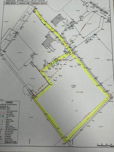 Terrain a batir a vendre Grosbreuil 85440 Vendée 5720 m2  141050 euros